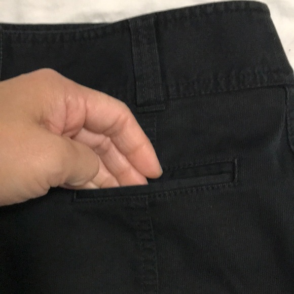 Ann Taylor LOFT navy blue shift casual skirt - Picture 4 of 6